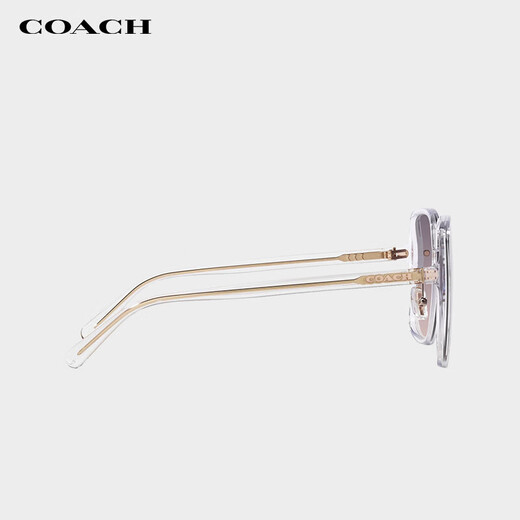 COACH【官方正品】眼镜太阳镜墨镜方形金属镜框女款0HC8368D51113661