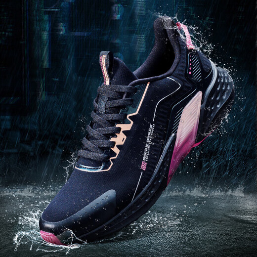 361 Women's Sports Shoes for Autumn Rainy Day Commuting Rain Screen Water-Repellent Outdoor Leisure Running Shoes for Women 682032222-3
