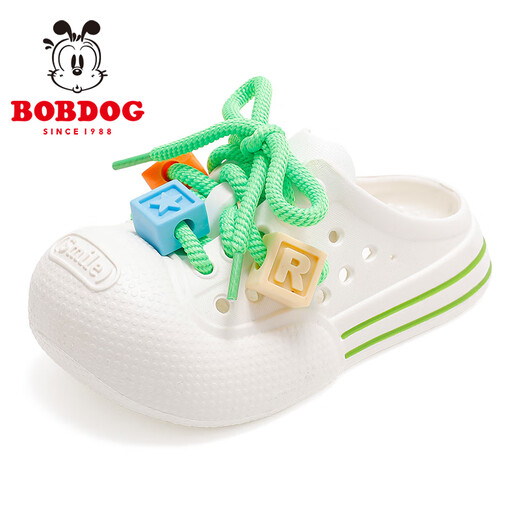Zapatos para niños Babudou, zapatillas suaves de la suela suave de los niños, zapatos de agujero transpirable, sandalias para niños transpirables 117542160 Milky White 21