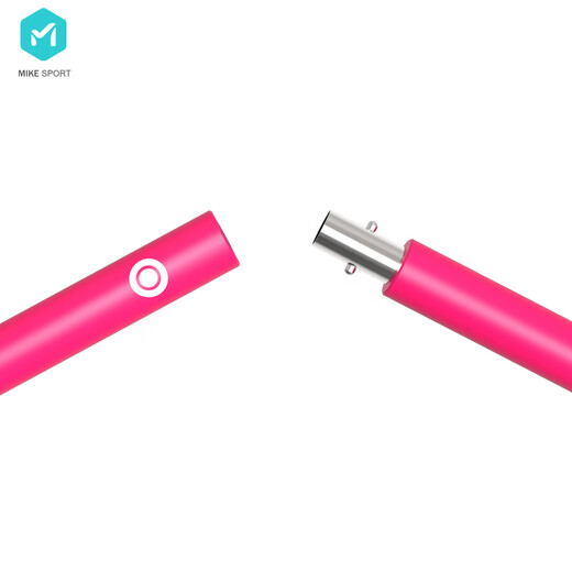 Mike Pilates Rod Home Multifunctional Tensioner Fitness Equipment Elastic Belt Elastic Rope Bench Press Rod Purple Adjustable Pilates Rod - Crystal Purple