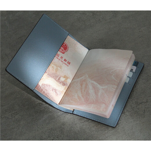 
Mantuo Passport Protective Cover Leather Passport Holder Boarding Card Travel Business Certificate Green