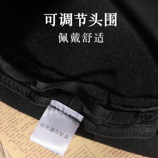 PTAH2024 autumn and winter new style dome shaped top hat sheep wool curled retro warm fashion beret hat black