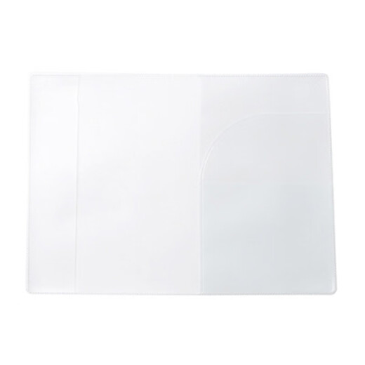 Ji Meng Passport Cover Passport Cubierta protectora Transparente Pasaporte Pasaporte Pasaporte Pasaporte Pasaporte Pasaporte Certificado de pasaporte Paquete 5 (transparente)
