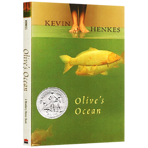英文原版 奥莉芙的海洋 Olive’s Ocean 纽伯瑞银奖 进口儿童绘本故事书 全英文版 蓝思阅读指数680L