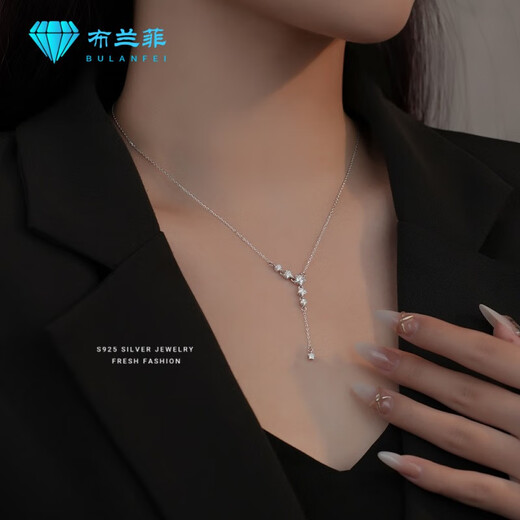Xinheming girls' birthday gifts for 20-30 year old girlfriends, practical gifts for sisters and sisters, jewelry for 18-year-old coming-of-age gifts for girls, S925 silver lucky star necklace, jewelry gift box