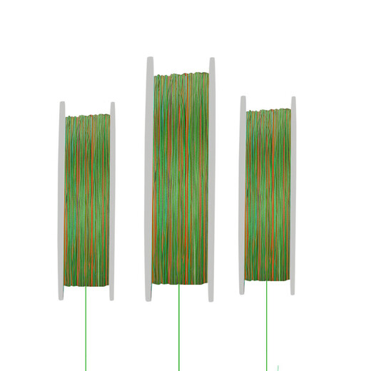 Shensha No. 2 8-braid PE line braided line 100 meters super tensile strength and wear-resistant ten meters one-color lure fishing line fishing gear