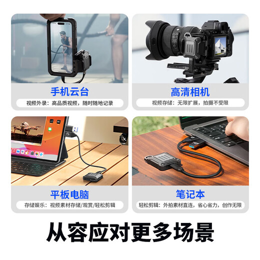 ORICO 2230 mobile solid state drive box M.2 NVMe alloy external hard drive box suitable for iPhone16 mobile phone notebook electronic urine bag external SSD expansion-XAM2