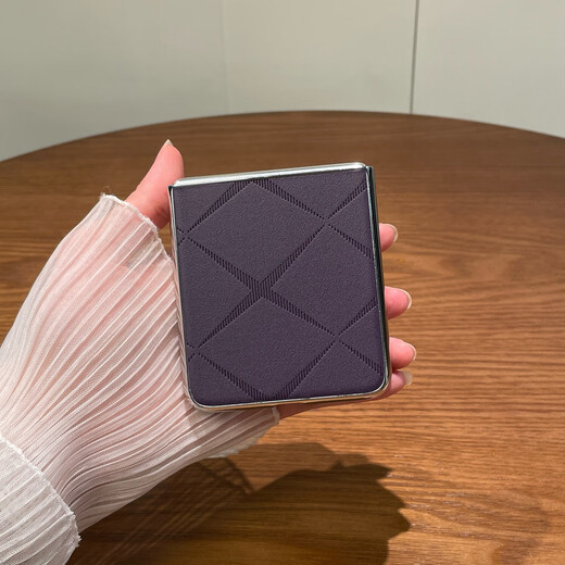 Yixin Youkong es adecuado para la caja de teléfono móvil de Huawei Pocket2 New Electroplaged Leather Full Inclusive Case de protección simple Huawei P50Pocket Treasure Box Flip Cover Fashionable Falling Falling Mobile Case Mobile Mobile [Color] Huawei Pocket 2 Huawei.