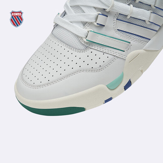 
KSWISS [same style on the show] casual shoes for men and women spring couple casual fashion slam shoes 9275-US 108 Wimbledon white green no blue men 42
