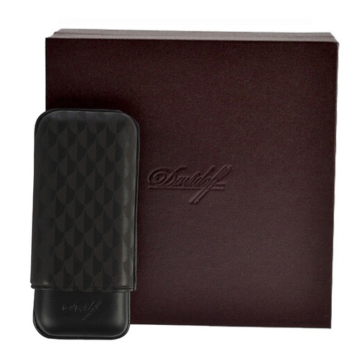 Davidoff Cigar Humidor Made in Spain Men's New Year's Eve Gift for Men New Year's Gift Scale Black 106765 R-2