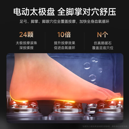 VTT Germany foot bath fully automatic heating massager electric foot bath high depth foot bath household practical foot bath birthday gift for the elderly, parents, parents, star-level sterilization deluxe version double-head water curtain spray + double speed heating + anti-leakage VTT official recommendation model for the whole family to enjoy warmth