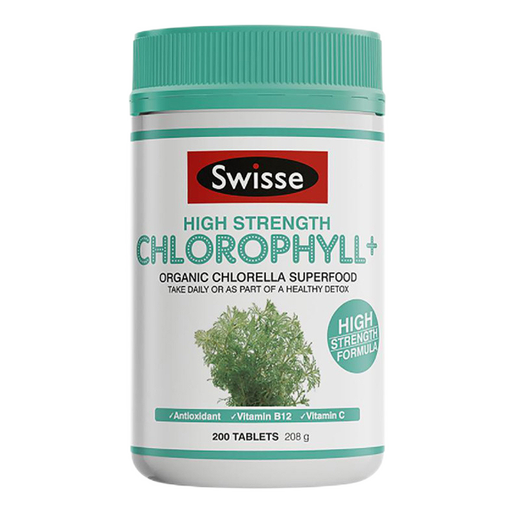 斯维诗Swisse叶绿素片Chlorophyll清体养颜促新陈代谢成人中老年调理肠胃便秘腹泻排宿便 叶绿素片 200片