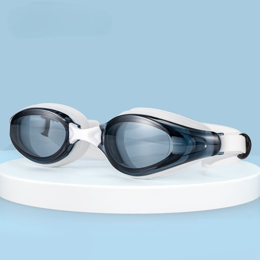 Grimar Jonsson swimming goggles myopia swimming goggles waterproof anti-fog high-definition large frame with degree black myopia style professional male black flat light