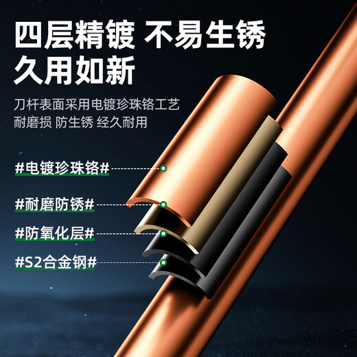 Shengda Screwdriver Cross Slotted Screwdriver Set Industrial Grade Strong Magnetic Super Hard Household Tools Plum Blossom Screwdriver 5x125