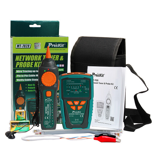Pro'Skit MT-7028-C Audio-Netzwerk-Leitungs-Zeilen-Zeilen-Zeilen-Zeilen-Tester.