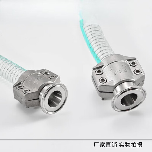 XMSJ304不锈钢TC卡盘扣压接头安全夹套装EN144203卡箍DIN2817软管接头 EN14420-3 单个卡箍13*5 304材