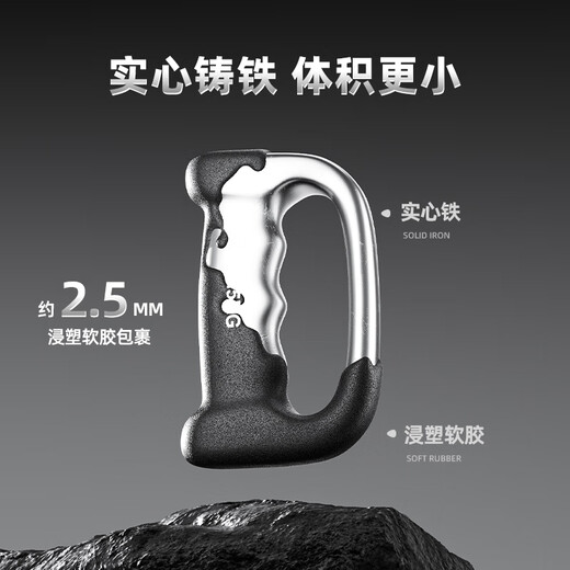 Huaya (HUAYA) boxing dumbbell air strike training handbell weight-bearing running thin arm aerobics Xiao Yaling home fitness equipment gray 1.5 kg two packs