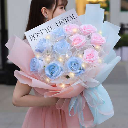 Flowers and flowers express flower gift 11 roses birthday gifts for girlfriends nationwide flower shops in the same city delivery. Rose love dy683. Ordinary price
