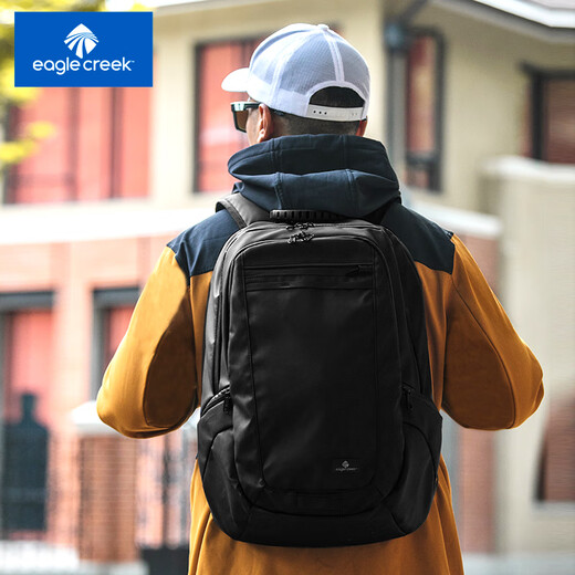 EAGLE CREEK computer bag men's backpack business waterproof backpack business trip large capacity waterproof commuting 17.3 inch school bag same style as Tom Cruise