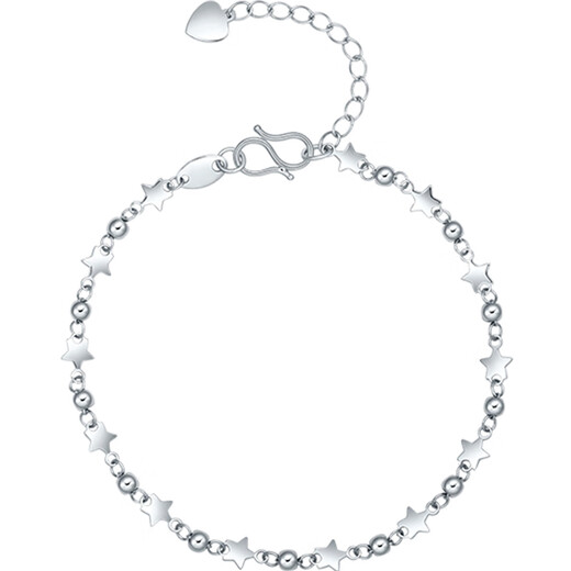 Saturday Fortune PT950 platinum bracelet for women B0711171 about 3.49g 16+3cm birthday gift