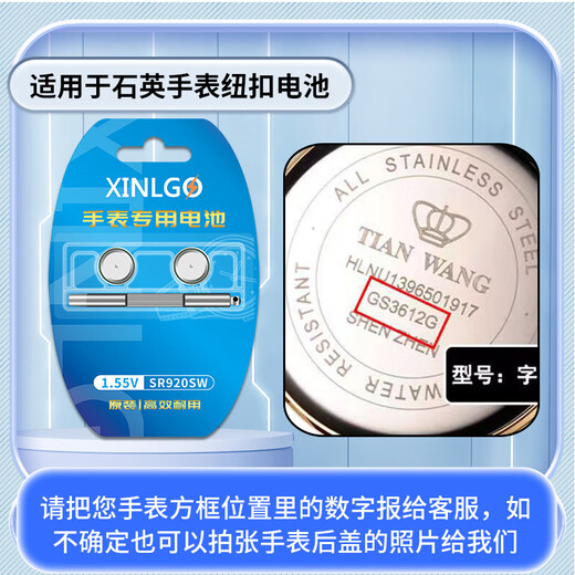 Chip Tesco 364 adapté à King Watch Battery GS3887 GS3910 GS3922 GS3947 GS3948 GS3950 GS3957 GS3970 Quartz Male et femelle Remplacement électronique [GS3957] (2 pilules).