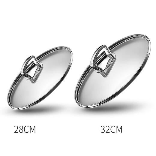 WMF Defu Tengbao glass pot lid, wok lid, pan lid, universal wok lid, pot lid 28cm, Chinese wok lid 28cm, visible