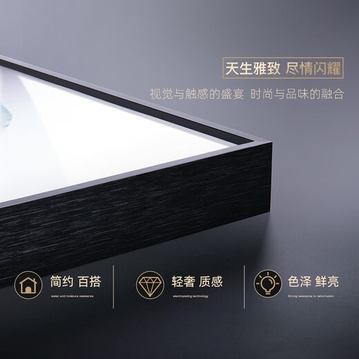 好久不见大海冲浪玄关装饰画客厅抽象背景墙挂画奶油风海浪摆画