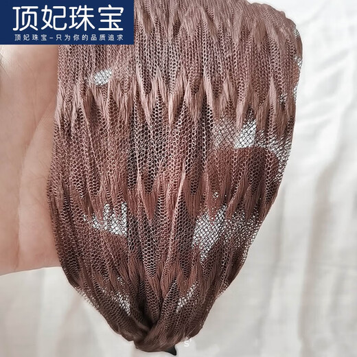 DING FEI wide hairband summer hairband women's hairband women's gray hair cover hair accessories headband wide-brimmed hairpin out hair cover artifact black A26-103