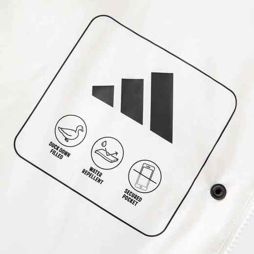 Adidas阿迪达斯 女装防水轻便舒适保暖羽绒服休闲时尚外套 JV6196 M