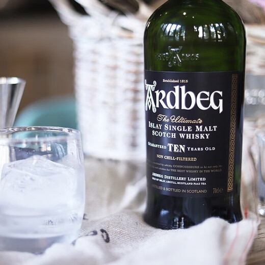 Ardbeg Scottish Single Malt Whiskey Imported Foreign Liquor Abe Little Monster Peat Smoky Flavor Abe 10 Years 700ml