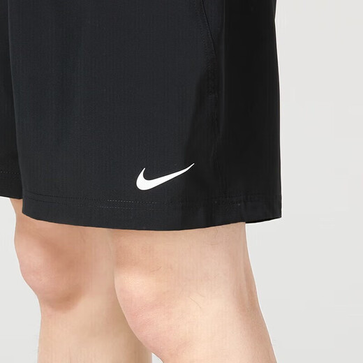 Nike (Nike) Pantalones para hombres Summer Nuevos pantalones deportivos Aviso de aptitud de fitness de carrera transpirable Dri Fit Quick Dry Show Pants de cinco puntos DV9858-010/DRI Fit Quick Dry S