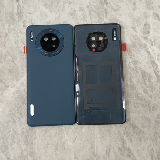 Huawei (HUAWEI) brand original, suitable for mate30pro original back cover, tempered mobile phone original 30 disassembled rear case glass, Mate30 back cover, bright black, all original brand new with frame accessories, mobile phone back cover x Huawei mate30