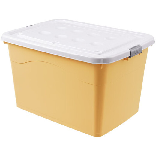 Chenzhi Shangpin Storage Box Extra Large Household Products Plastic Box Wholesale Storage Box Clothes Storage Box Dormitory Thickened Organizing Box Mint Green 80# (Length 47* Width 34* Height 27.5cm)