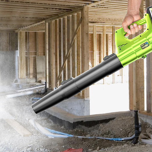 Cristin Ladegebläse Hochleistungsstärke 220 V Rußgebläsebläser Lufttrocknung und Reinigung industriell montierter Blätter und Schneeblasen Elektrische Staubpistole