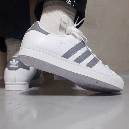 阿迪达斯 （adidas）板鞋男鞋女鞋夏季新款低帮缓震运动鞋轻便透气休闲鞋HQ0264 EE6196 36