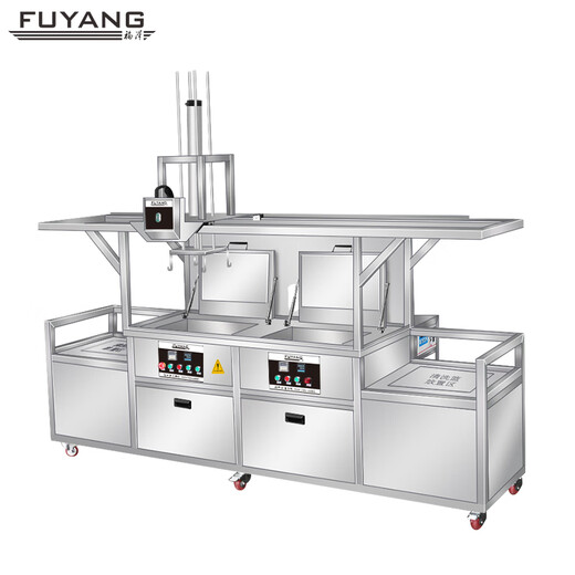 Wenyijia FUyang Máquina de limpieza ultrasónica semiautomática Cilindro industrial Levante Levante Filtro de filtro de limpieza Cinturón ordinario F-5012 F-5012