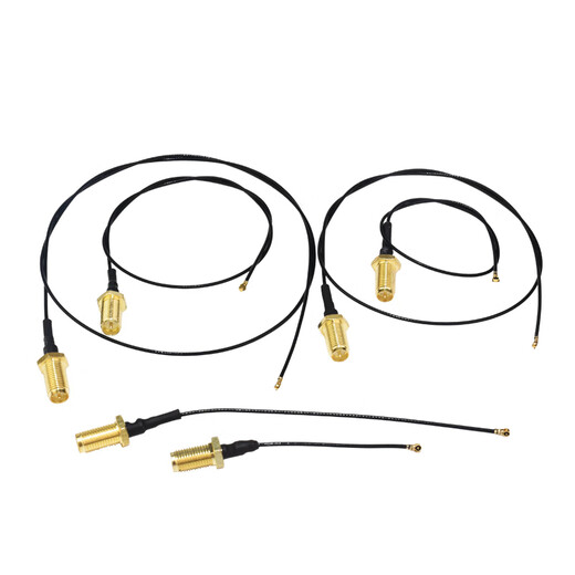 gxlinkstarSMA信号增强转ipex1代连接线 WiFi天线无线路由器ipex4代天线 SMA连接线【一条5CM】ipex4代接口
