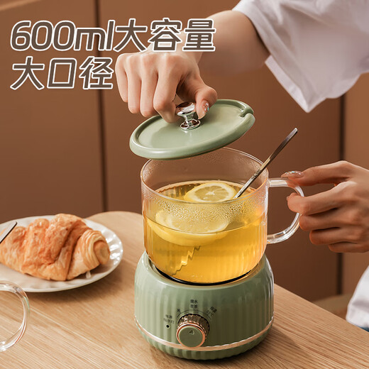 爱奢尔毕业礼物送老师礼品党员工纪念品养生壶电炖杯奖品客户员工伴手礼 红礼盒机械款白色养生杯 600ml