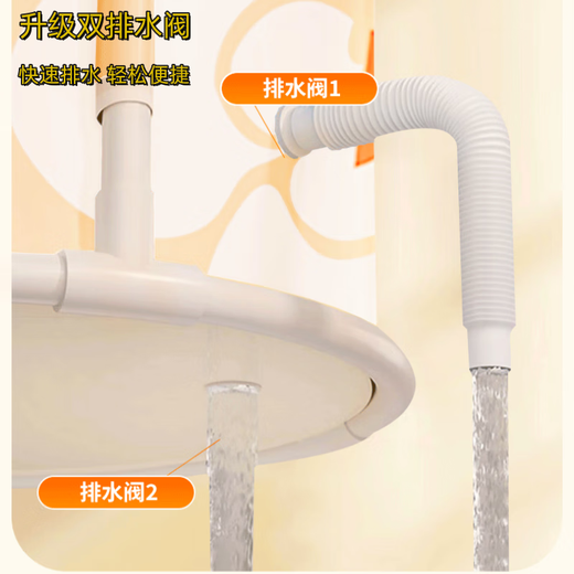 Miaoxin SI Baño cubo de baño para adultos Baño plegable Baño Baño para baño Batinete de baño Bucket Bail Batter Hool