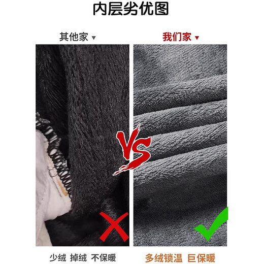 熊司令牛仔裤子女春秋冬季新款宽松百搭加绒加厚直筒阔腿休闲裤 679-1蓝灰色加绒高品质39.5 27 L 112-1斤