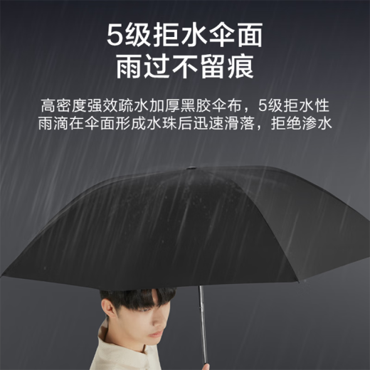 Reverse manual umbrella made in Tokyo, rain or shine, men's umbrella reinforced with 8 ribs