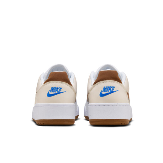 Nike (Nike) Официальные мужские кроссовки с полной силой осень обувь с низким топом в ретро классик HJ3485 121 белый/свет Британский коричневый/белый/чистый синий 44,5