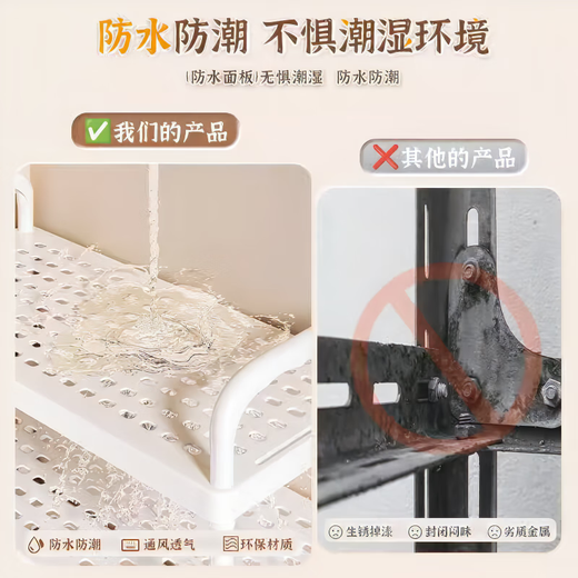 Kunfeng Shoe Rack Home Door Multi-layer Storage Rack Dormitory Rental Room Removable Storage Rack Corridor Simple Small Narrow Shoe Cabinet Second Floor Warm White-80cm Reinforced Wheels