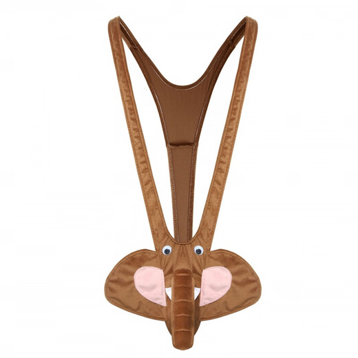 
Men's sex underwear Men's elk underwear Shorts Halloween costume Party funny sex costume Thong elephant Elephant
