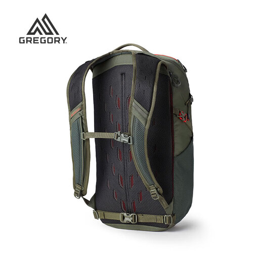 GREGORY格里高利NANO蜂鸟登山包徒步背包通勤轻便冲顶包双肩包-24L绿色