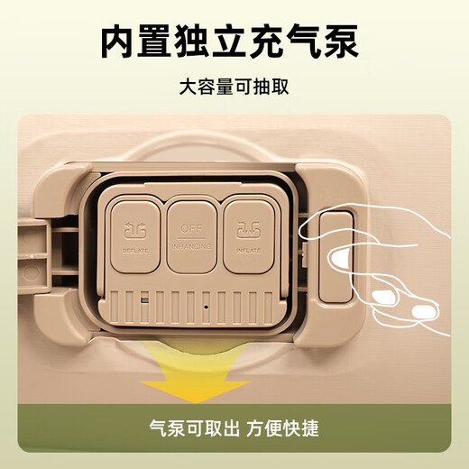 Bestway自动充气床垫家用气垫床懒人户外旅行午休打地铺露营折叠床671DA