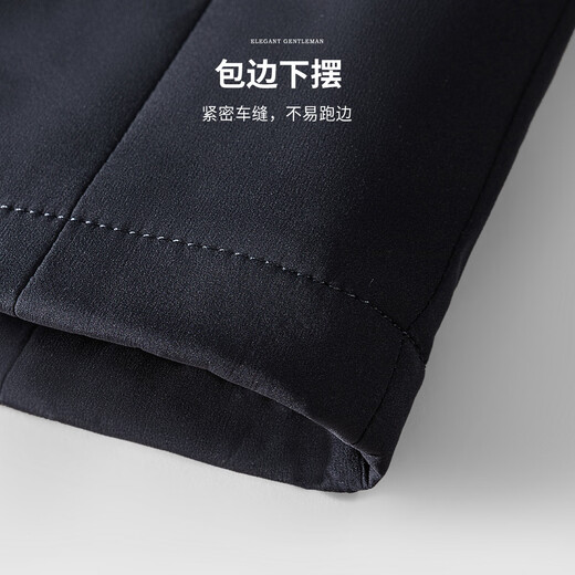 Shanshan jacket men's autumn and winter thickened quilted warm high-density wear-resistant commuting casual executive cadre lapel jacket