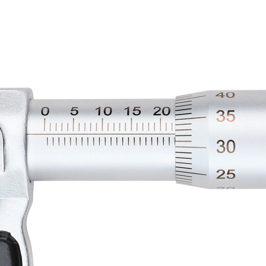 Integrated outer diameter micrometer 0-25-50-75mm thickness gauge high precision 0.001 spiral micrometer CL024 range 25-50mm 0.01