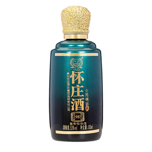Huaizhuang Schätze Guizhou Sauce-Geschmäcker Alkohol 53 Grad Daqu Kunsha Pure Grain Geschenkkollektion Geschenkbox DISKLOUM WEIN 53 Grad 100 ml 1 Flaschenschätze
