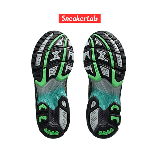 Asics P.Andeade x Asics Gel-Kayano14 low-top men and women same black and green running shoes 1203A639-300 43.5